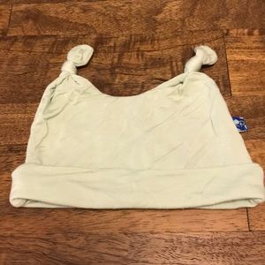 KicKee Pants 3-12M double top knot hat